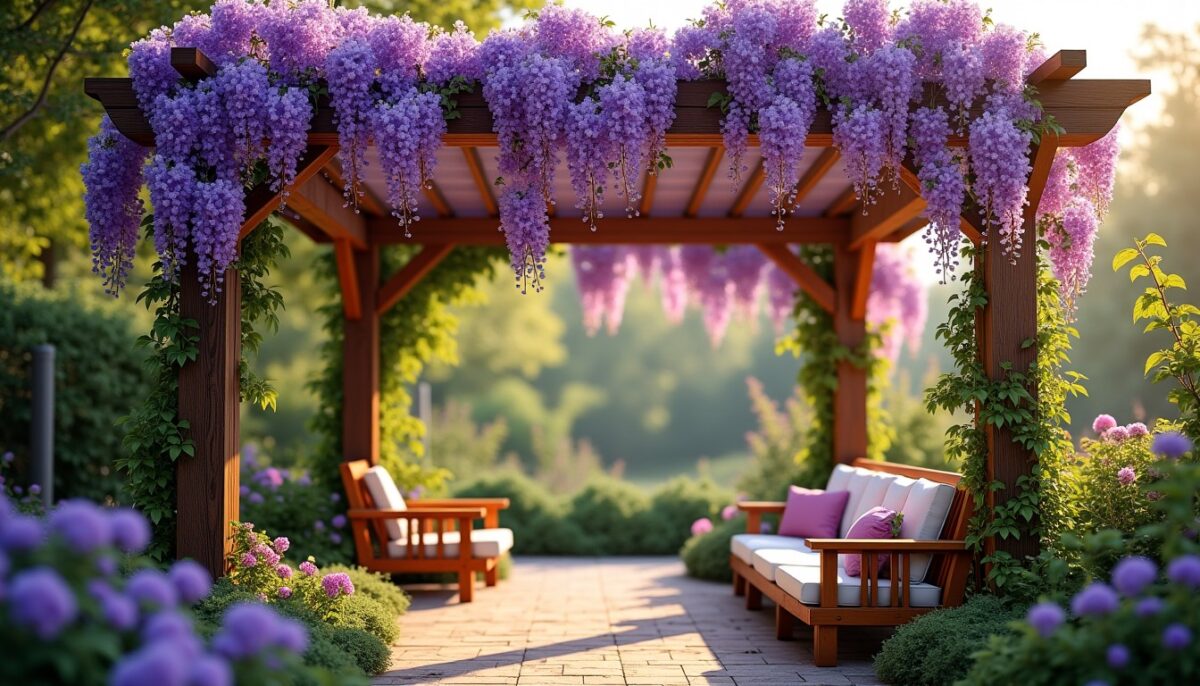 Construire une pergola idéale pour votre glycine : guide complet et astuces pratiques Construire une pergola idéale pour votre glycine : guide complet et astuces pratiques