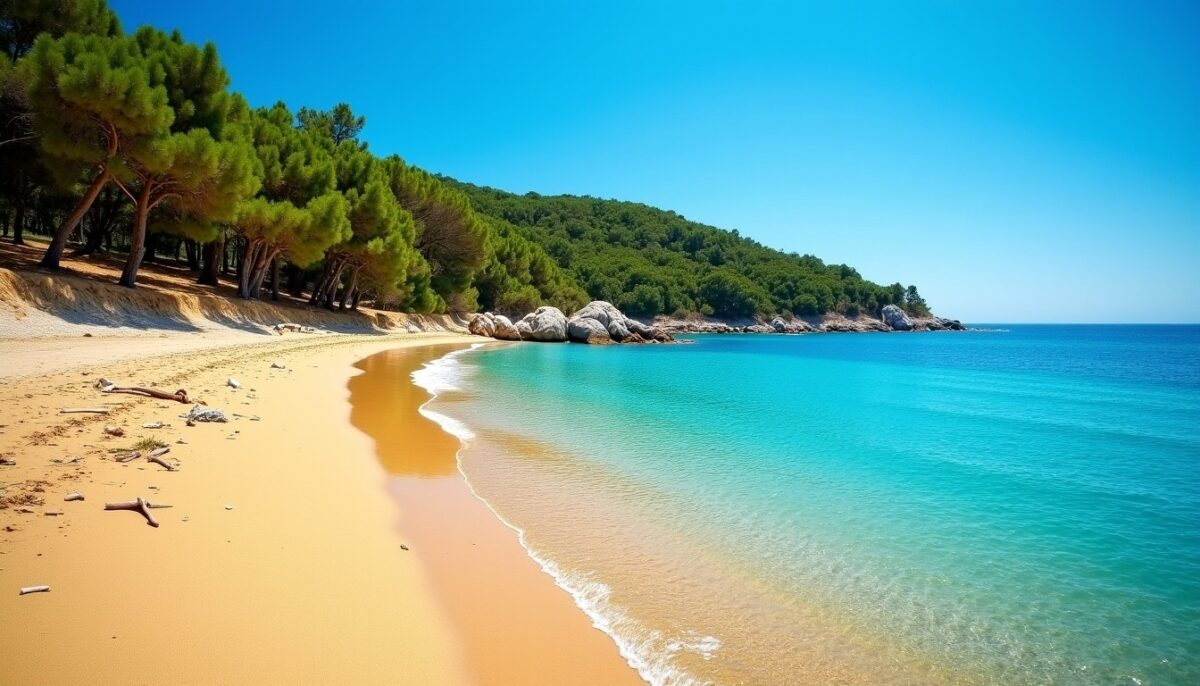 Halikounas à Corfou : Une plage sauvage au cœur d'une nature intacte Halikounas à Corfou : Une plage sauvage au cœur d'une nature intacte