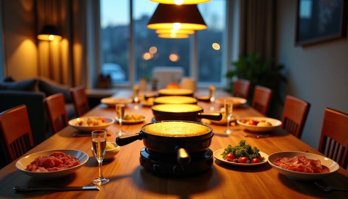 Guide complet et pratique : organiser une raclette pour 10 personnes sans stress